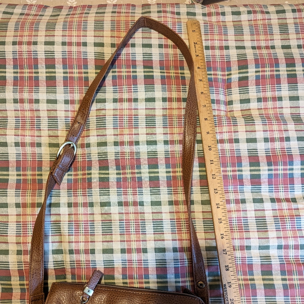 Relic brown shoulder crossbody bag purse - Picture 7 of 11
